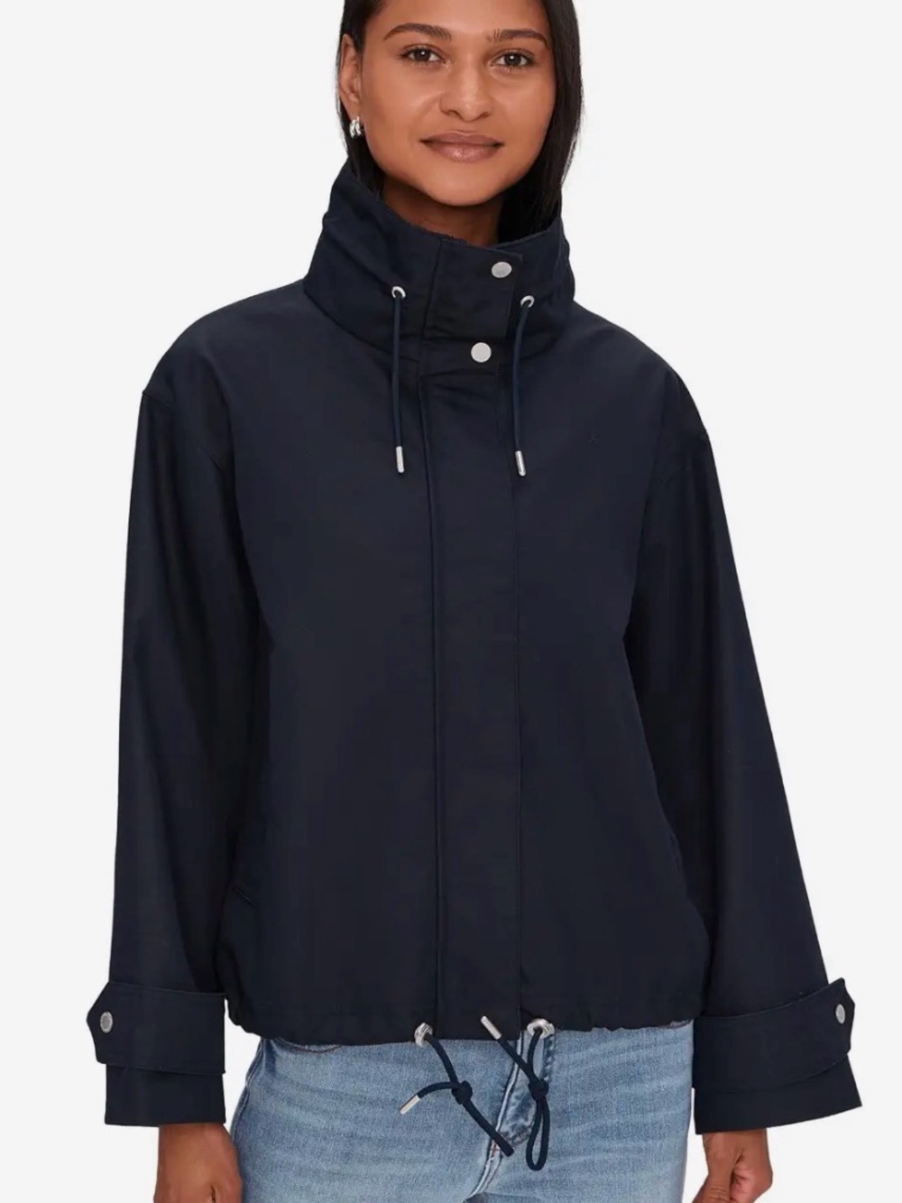 NWT Barbour Bronwyn Showerproof Jacket in Dark Navy